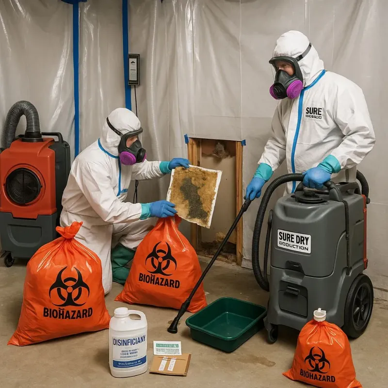 Contaminated Water Handling Protocols process in Woodmoor, CO